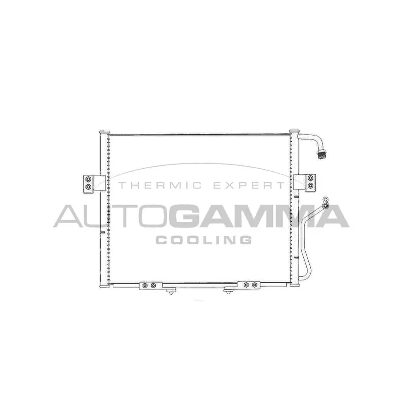 Condenseur, climatisation AUTOGAMMA 105717