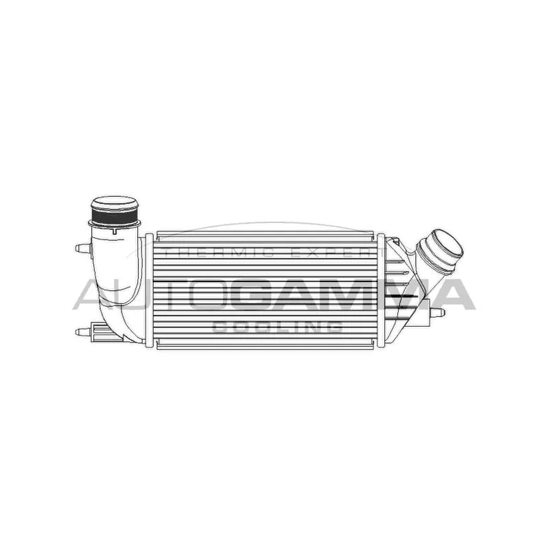 Intercooler, échangeur AUTOGAMMA 105720