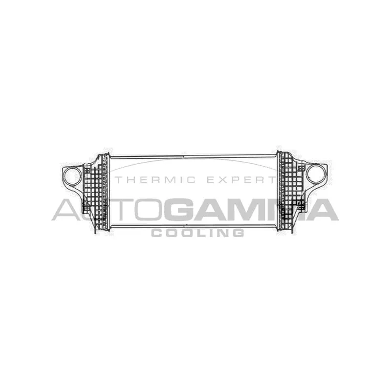 Intercooler, échangeur AUTOGAMMA 105726