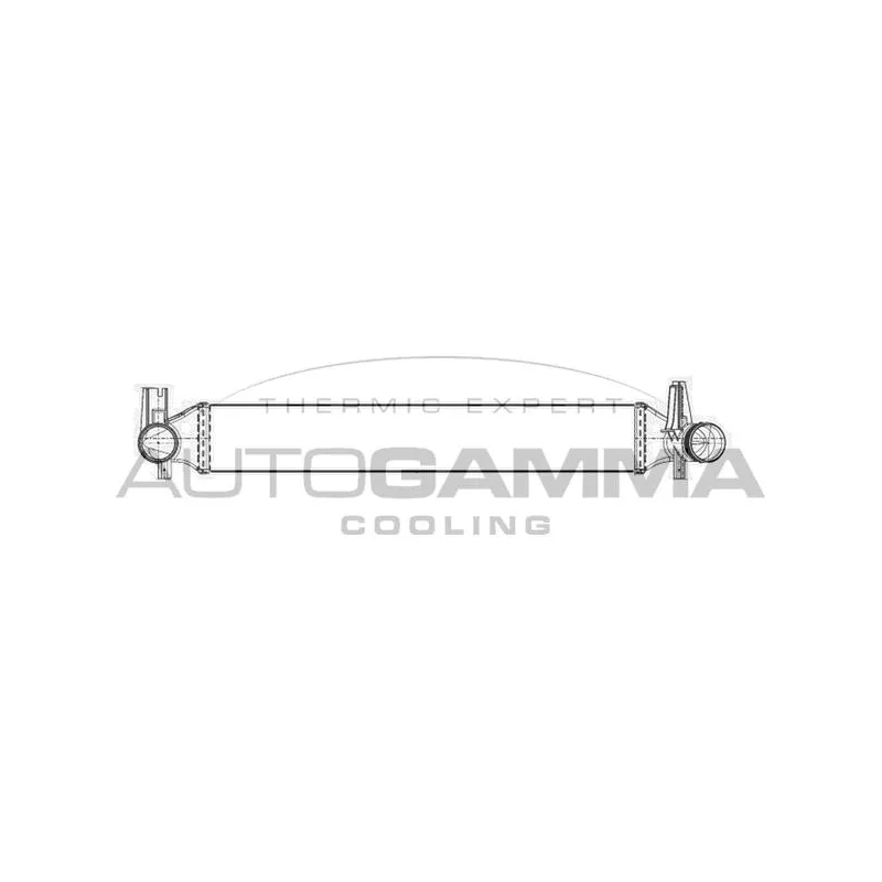 Intercooler, échangeur AUTOGAMMA 105727