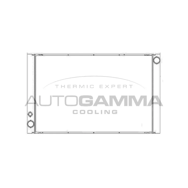 Radiateur, refroidissement du moteur AUTOGAMMA 105765