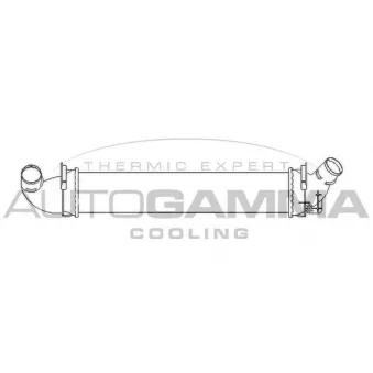 Intercooler, échangeur AUTOGAMMA 105785