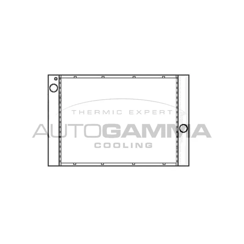 Radiateur, refroidissement du moteur AUTOGAMMA 105786