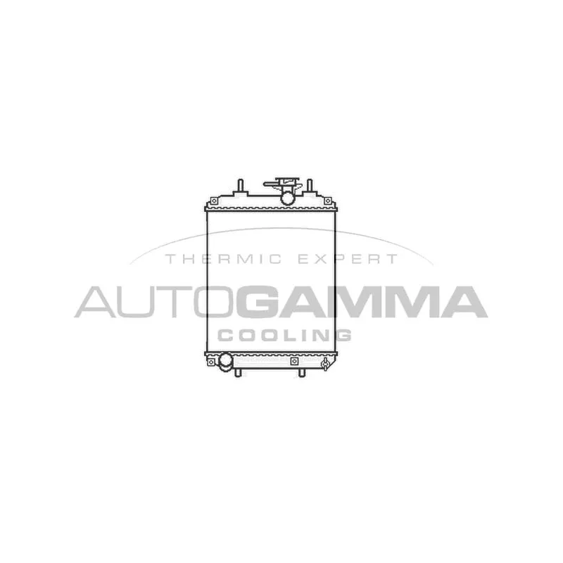 Radiateur, refroidissement du moteur AUTOGAMMA 105790