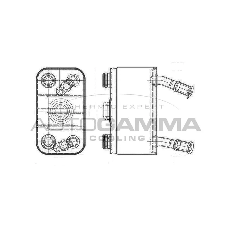 Radiateur d'huile AUTOGAMMA 105816