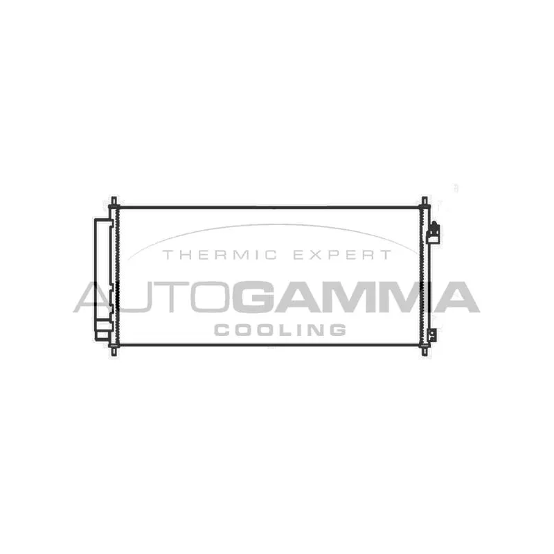 Condenseur, climatisation AUTOGAMMA 105825