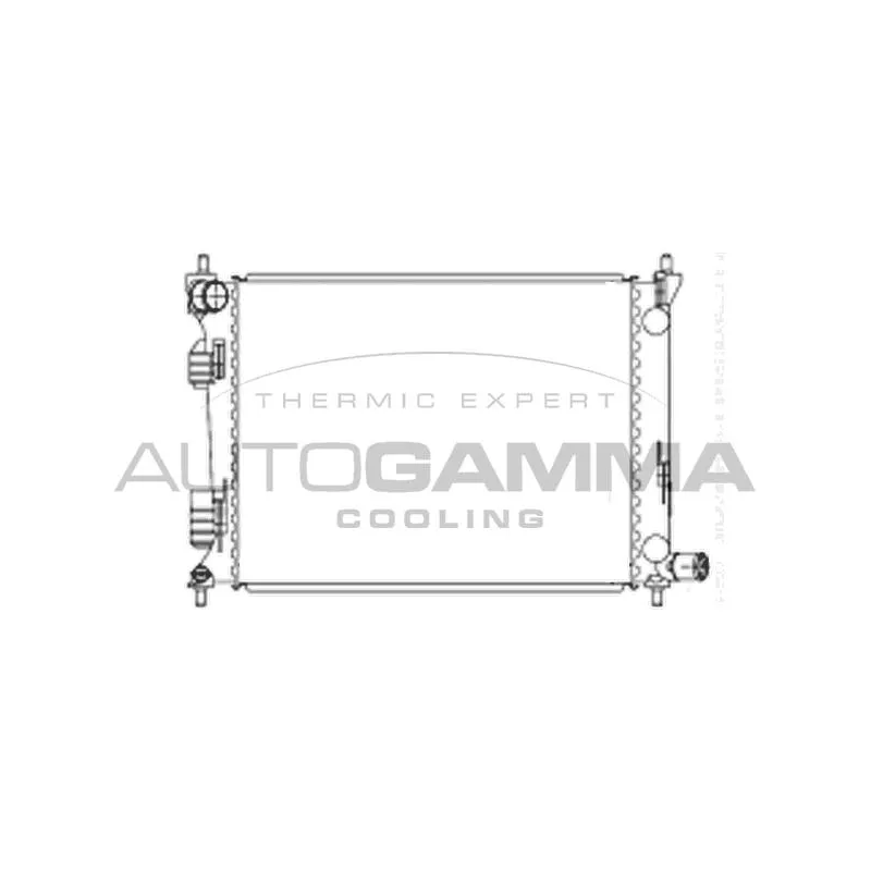 Radiateur, refroidissement du moteur AUTOGAMMA 105833