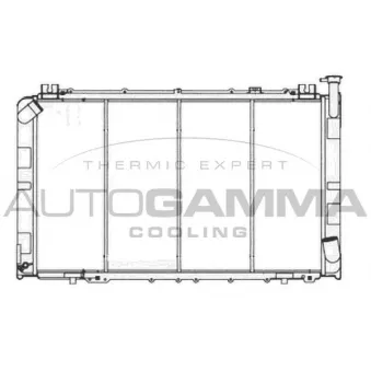 Radiateur, refroidissement du moteur AUTOGAMMA