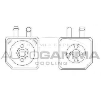 Radiateur d'huile AUTOGAMMA 105847