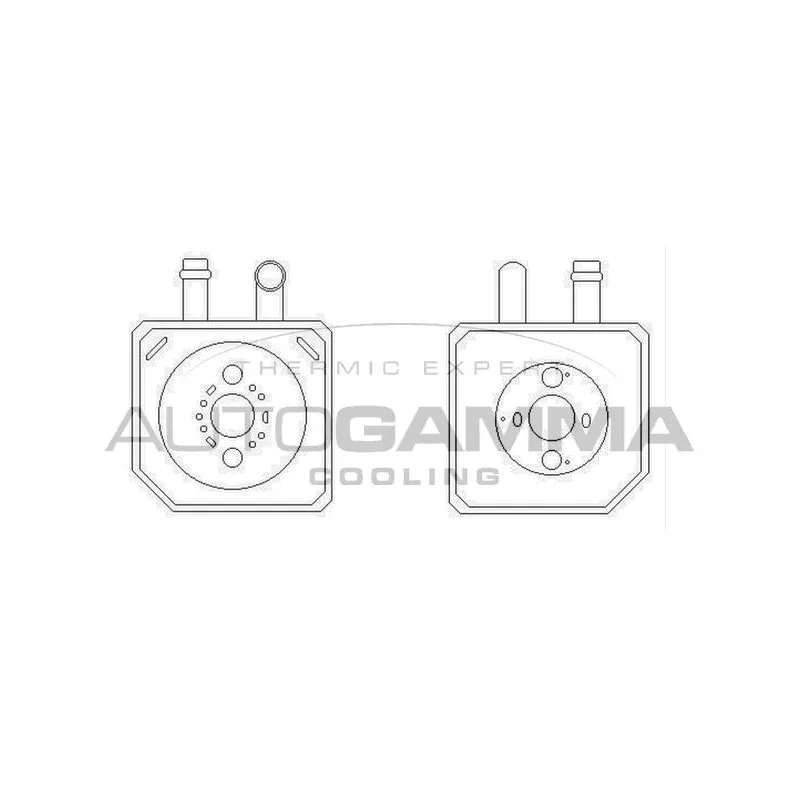 Radiateur d'huile AUTOGAMMA 105847