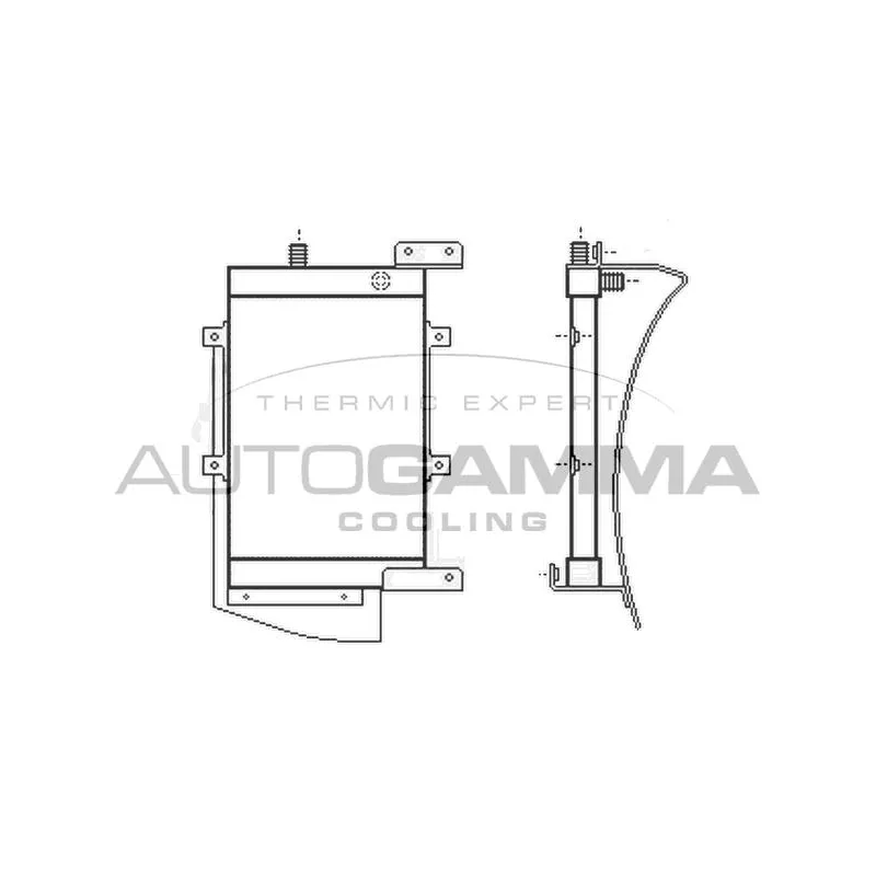 Radiateur d'huile AUTOGAMMA 105848