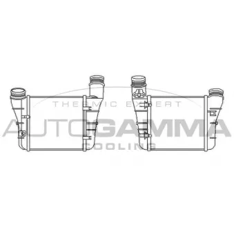 Intercooler, échangeur AUTOGAMMA 105851