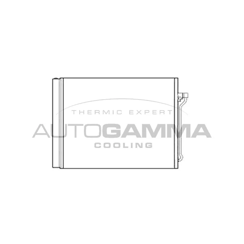 Condenseur, climatisation AUTOGAMMA 105861