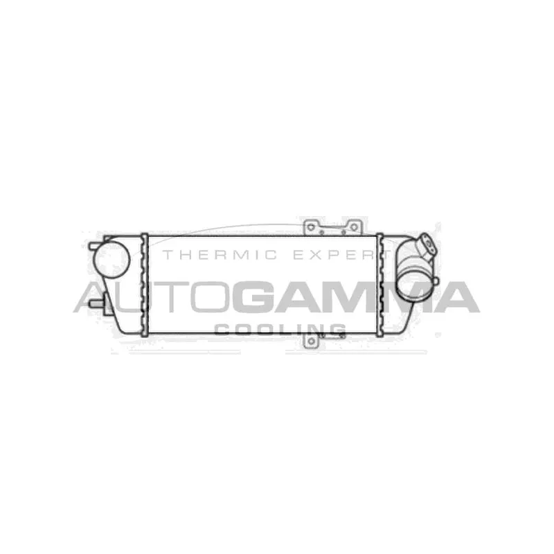 Intercooler, échangeur AUTOGAMMA 105868