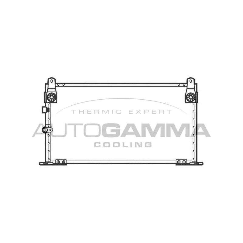 Condenseur, climatisation AUTOGAMMA 105895