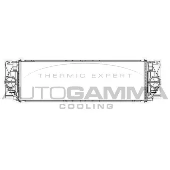 Intercooler, échangeur AUTOGAMMA 105939