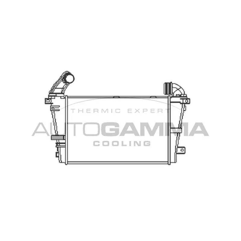 Intercooler, échangeur AUTOGAMMA 105940