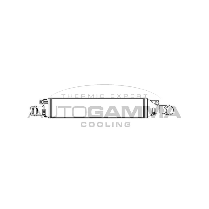 Intercooler, échangeur AUTOGAMMA 105943