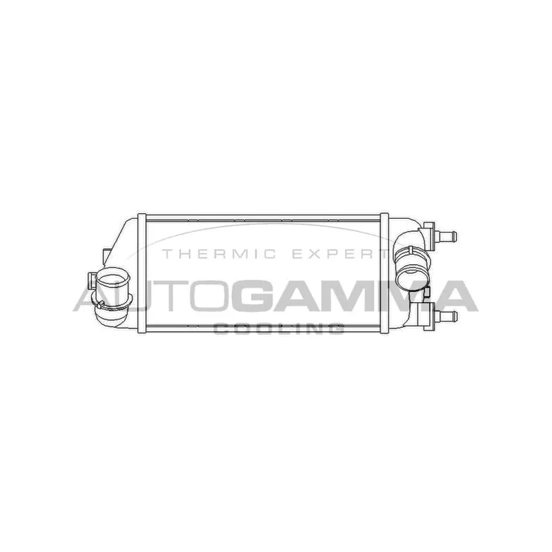 Intercooler, échangeur AUTOGAMMA 105947