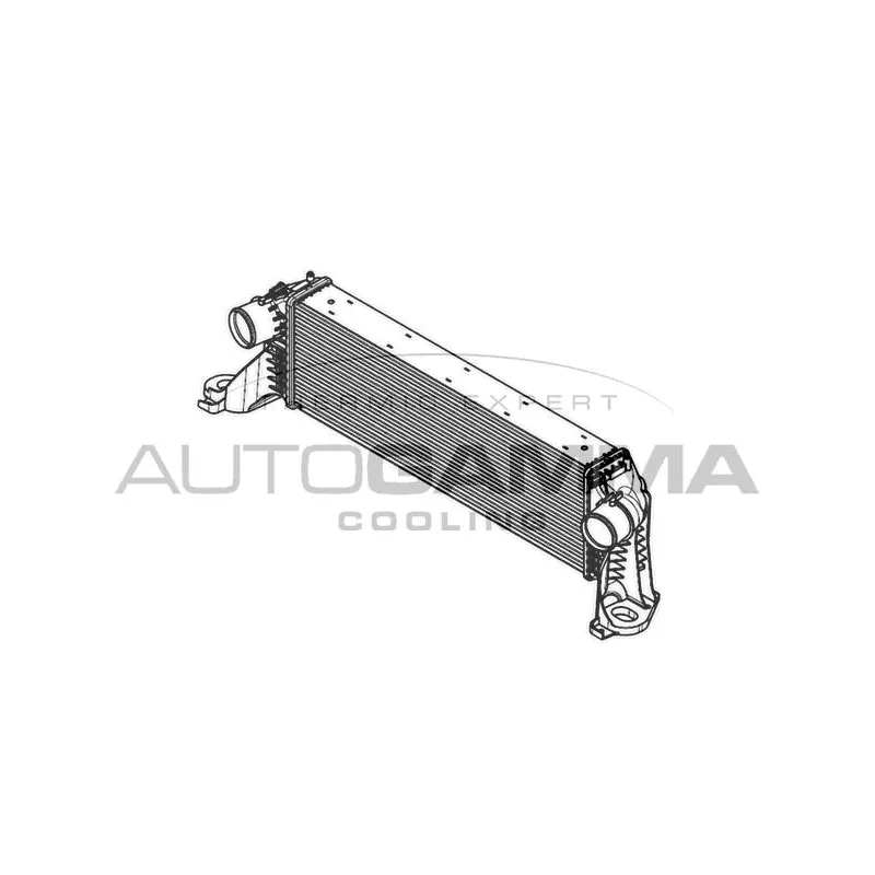 Intercooler, échangeur AUTOGAMMA 105949