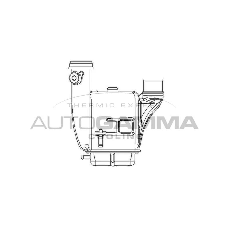 Intercooler, échangeur AUTOGAMMA 105951