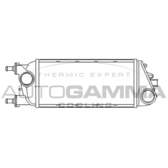 Intercooler, échangeur AUTOGAMMA