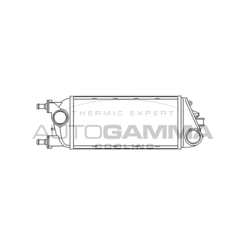 Intercooler, échangeur AUTOGAMMA 105952