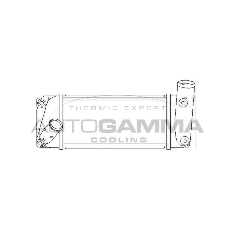 Intercooler, échangeur AUTOGAMMA 105955