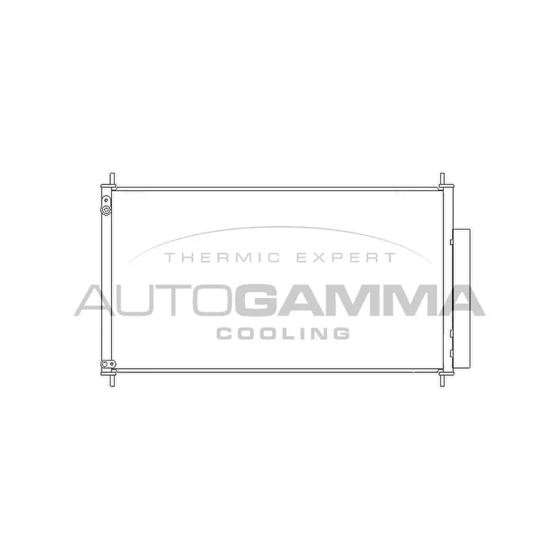 Condenseur, climatisation AUTOGAMMA 105960