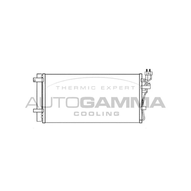 Condenseur, climatisation AUTOGAMMA 105967