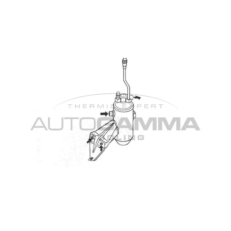 Filtre déshydratant, climatisation AUTOGAMMA 106031