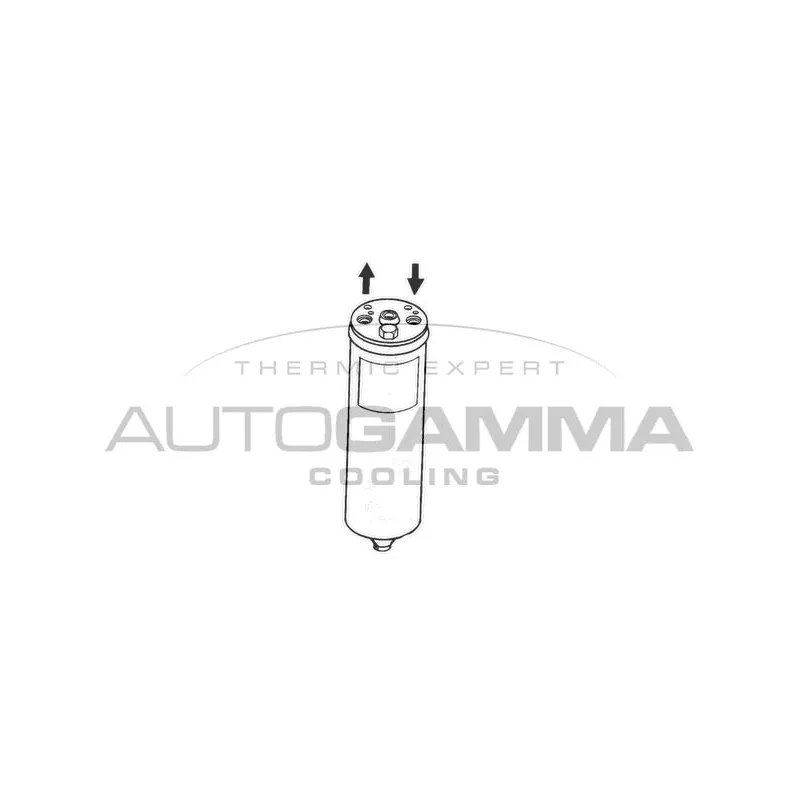 Filtre déshydratant, climatisation AUTOGAMMA 106039