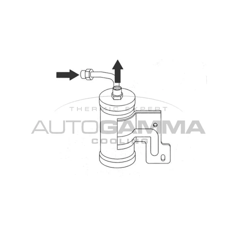 Filtre déshydratant, climatisation AUTOGAMMA 106042