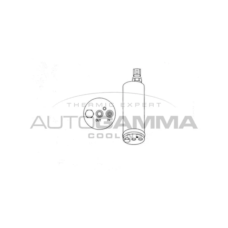 Filtre déshydratant, climatisation AUTOGAMMA 106047