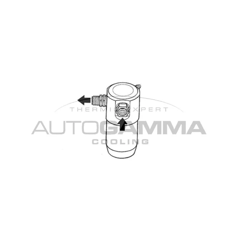 Filtre déshydratant, climatisation AUTOGAMMA 106054
