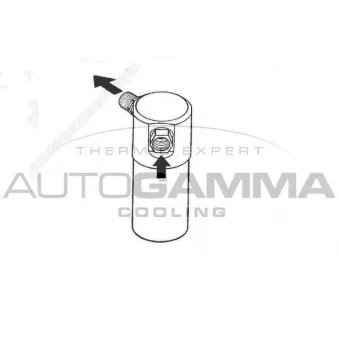 Filtre déshydratant, climatisation AUTOGAMMA 106099