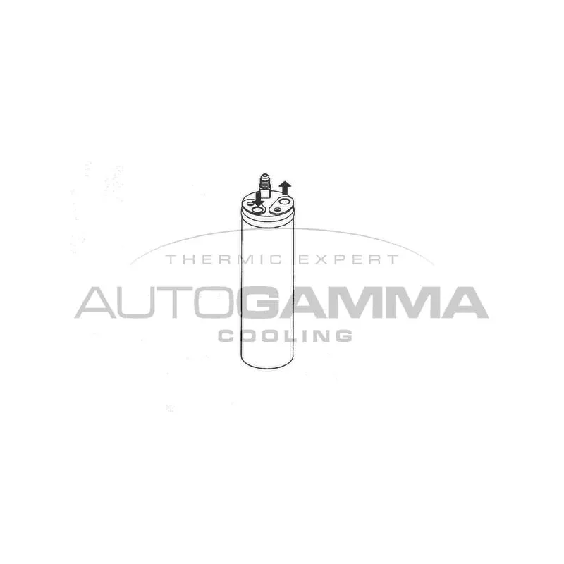Filtre déshydratant, climatisation AUTOGAMMA 106104
