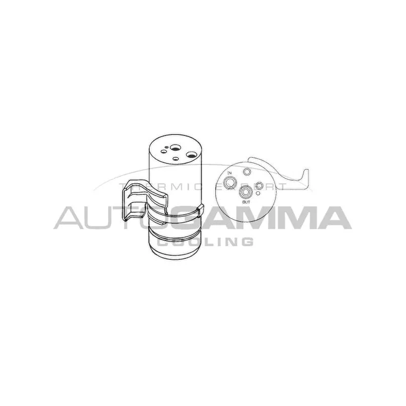 Filtre déshydratant, climatisation AUTOGAMMA 106112