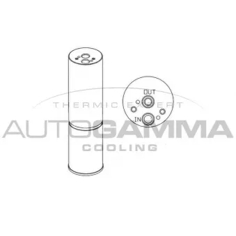Filtre déshydratant, climatisation AUTOGAMMA 106117