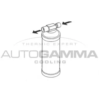 Filtre déshydratant, climatisation AUTOGAMMA 106122