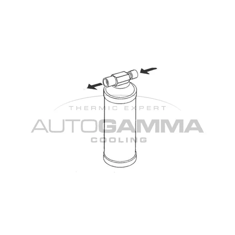 Filtre déshydratant, climatisation AUTOGAMMA 106122