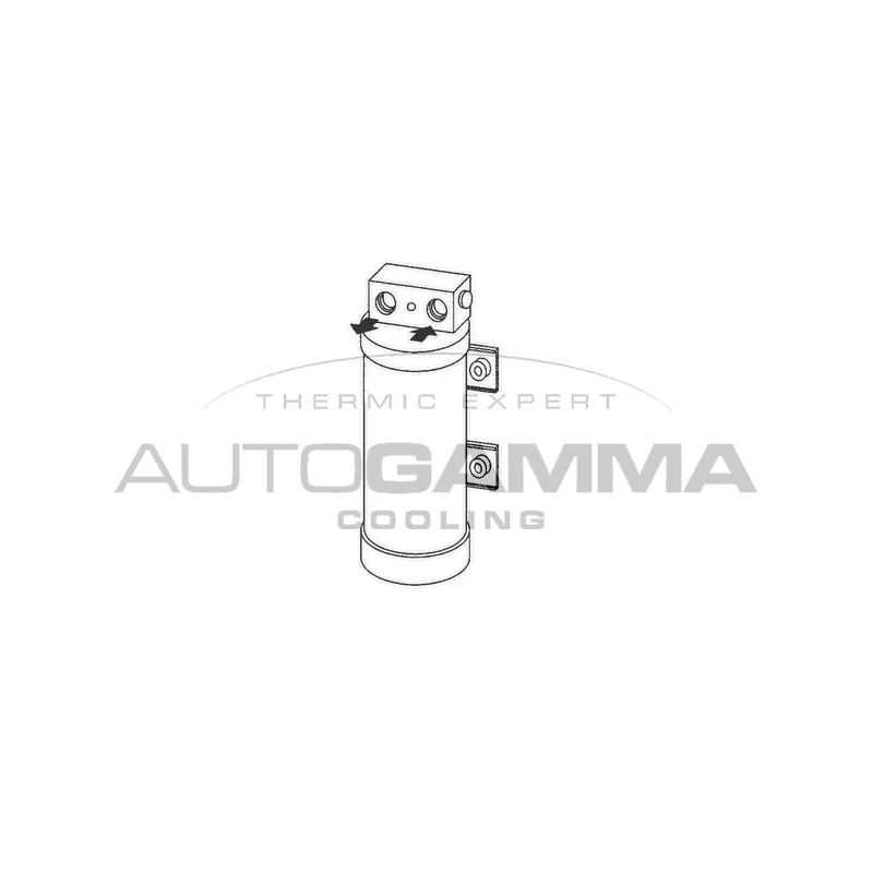 Filtre déshydratant, climatisation AUTOGAMMA 106123
