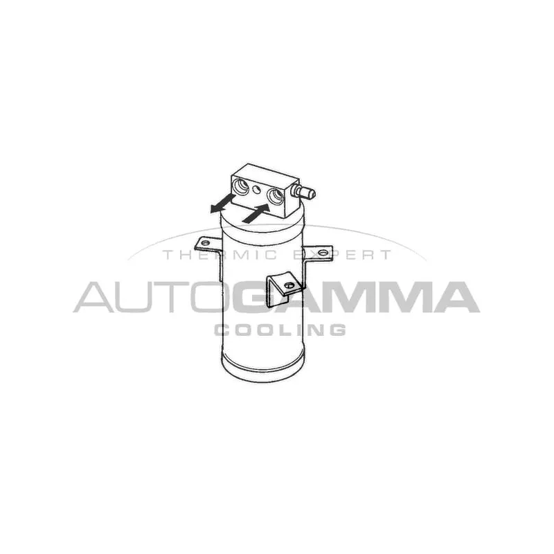 Filtre déshydratant, climatisation AUTOGAMMA 106128