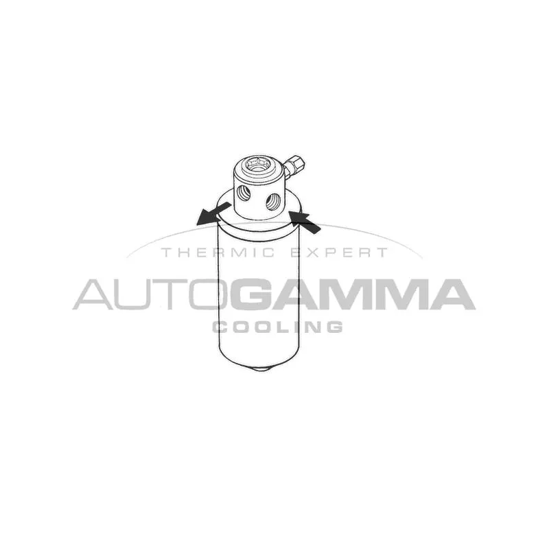 Filtre déshydratant, climatisation AUTOGAMMA 106136