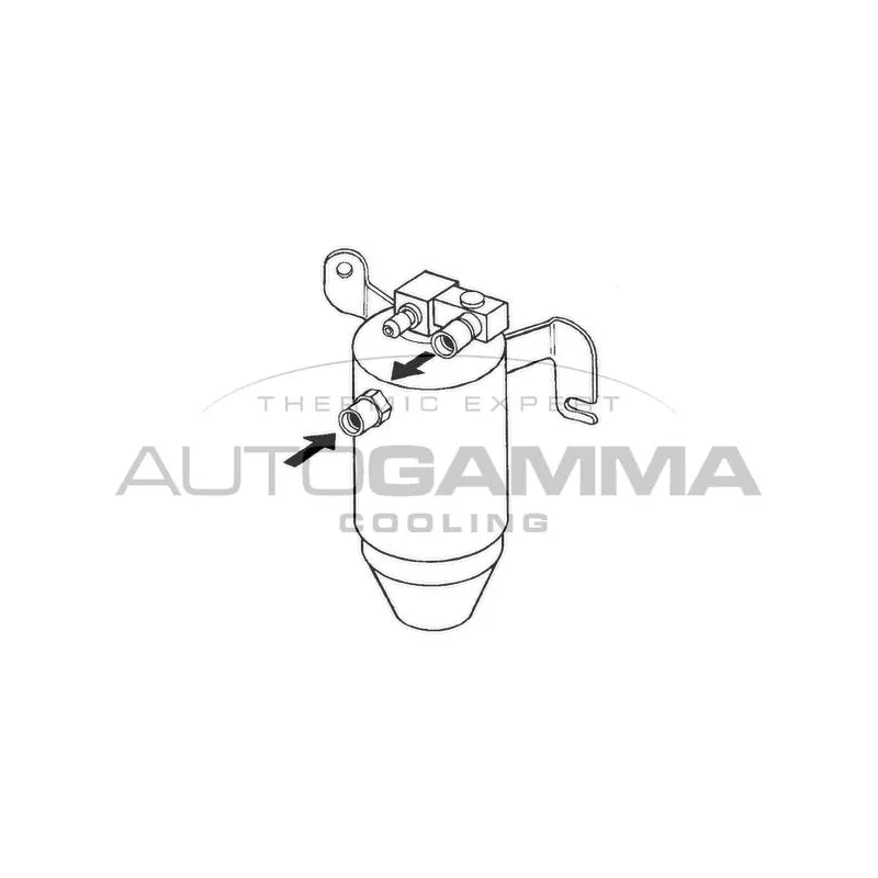 Filtre déshydratant, climatisation AUTOGAMMA 106138