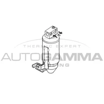 Filtre déshydratant, climatisation AUTOGAMMA 106141
