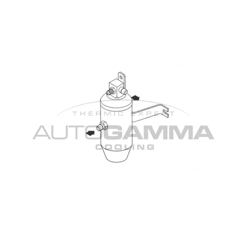 Filtre déshydratant, climatisation AUTOGAMMA 106142