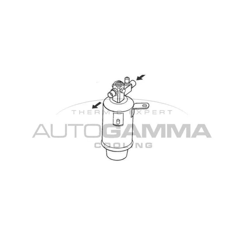 Filtre déshydratant, climatisation AUTOGAMMA 106152