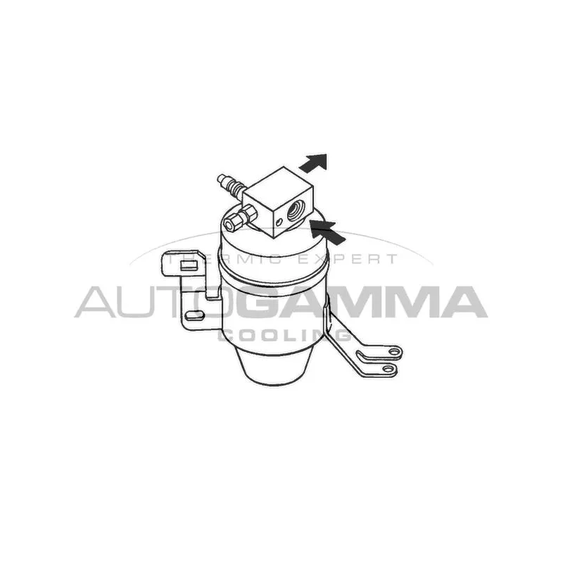 Filtre déshydratant, climatisation AUTOGAMMA 106164