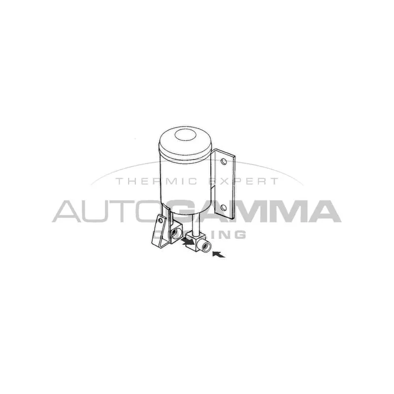 Filtre déshydratant, climatisation AUTOGAMMA 106176